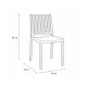 Chaise professionnelle empilable GOMERA 215 verte