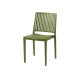 Chaise professionnelle empilable GOMERA 215 verte