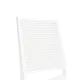 Chaise empilable GOMERA NET 521 en polypropylène blanc