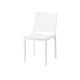 Chaise empilable GOMERA NET 521 en polypropylène blanc