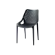 Chaise empilable CLOUD 130 en plastique résistant aux UV
