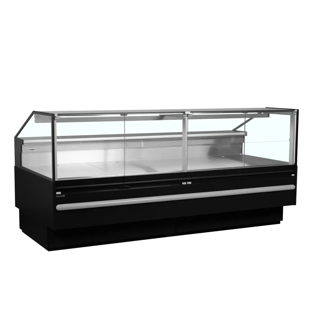 Vitrine réfrigérée professionnelle TEFCOLD SOCB25082B noire 627 L