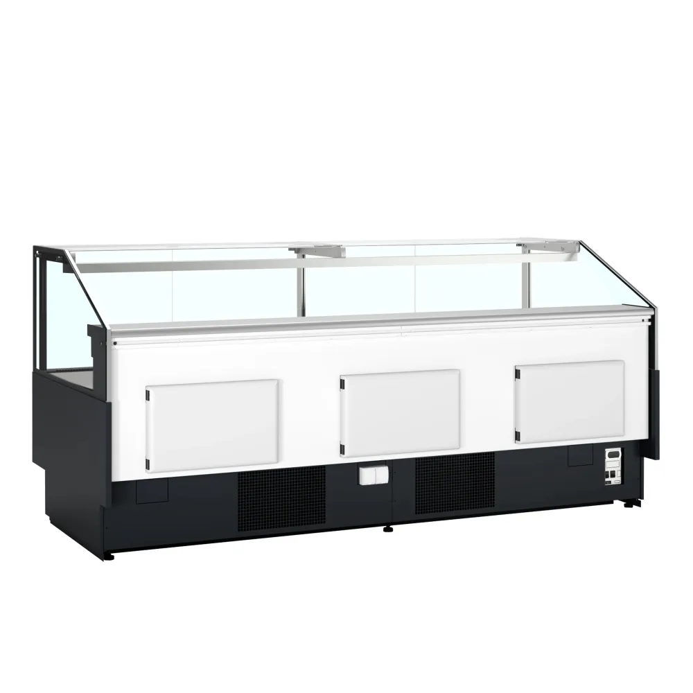Vitrine réfrigérée professionnelle TEFCOLD SOCB25082B noire 627 L