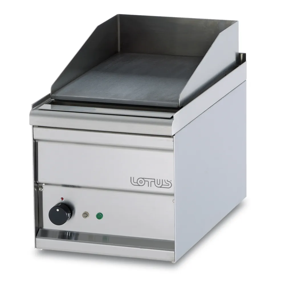 Plaque de cuisson électrique LOTUS FTL-1EMS à surface chrome lisse