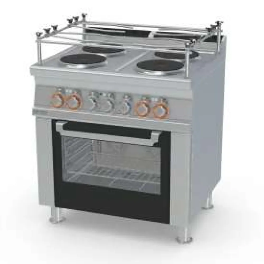 Piano de cuisson électrique avec four GN1/1 LOTUS CFV4-78ETX/V