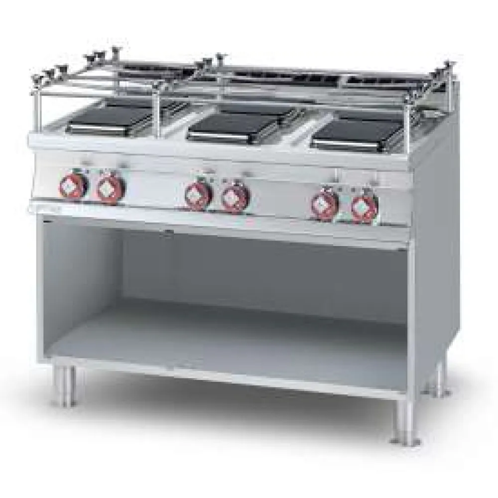 Range électrique LOTUS PCQ-712ETX avec meuble neutre