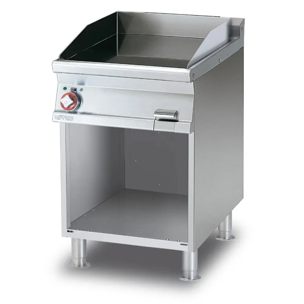 Fry-top électrique lisse LOTUS FTL-76ET sur socle ouvert