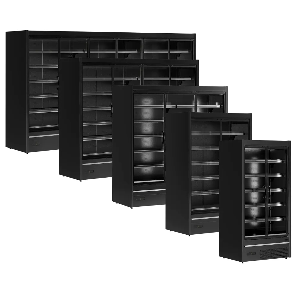 Vitrine réfrigérée anglaise multidecks TEFCOLD MDCB3750HB