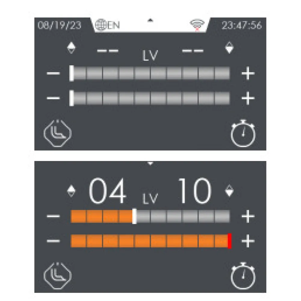 Plaque à induction professionnelle LOTUS PCI-78ETT avec écran tactile