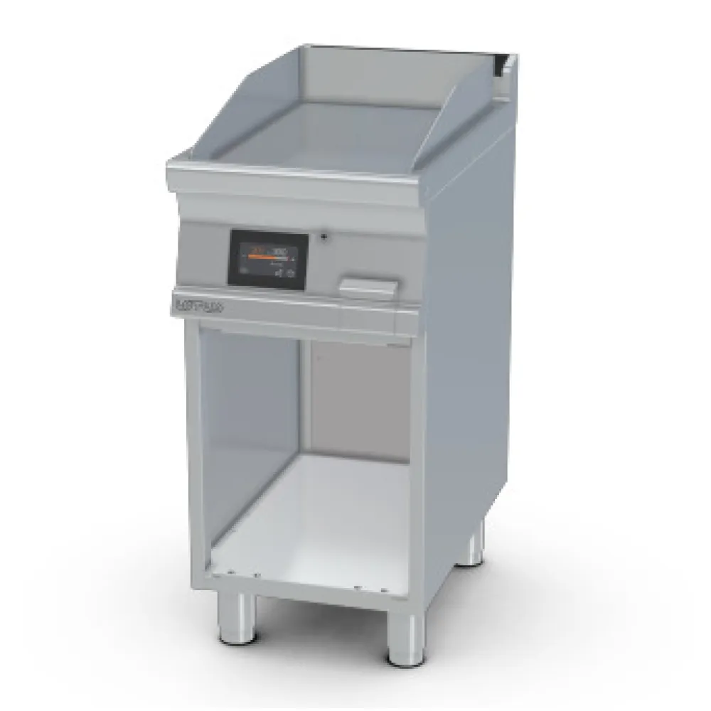 Fry-top lisse avec étagère et écran tactile 70 FTL-74ETTS LOTUS
