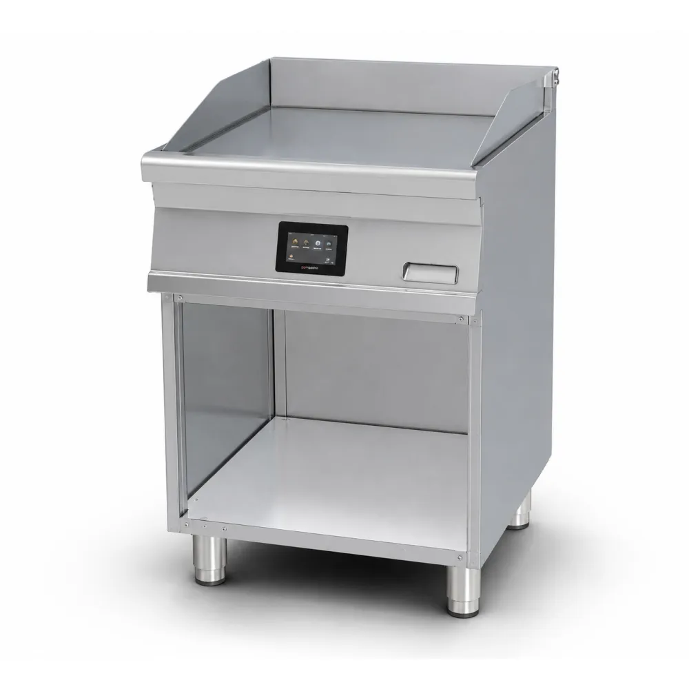 Fry-top lisse électrique avec étagère et écran tactile FTL-76ETTS LOTUS