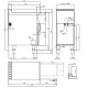 Friteuse électrique LOTUS F45-78ETT avec armoire neutre 45 L écran tactile