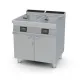 Friteuse électrique LOTUS 18+18 L à écran tactile 4,3