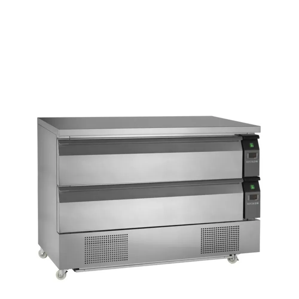 Armoire réfrigérée/congélateur TEFCOLD UD2-32 à tiroirs GN 3/1