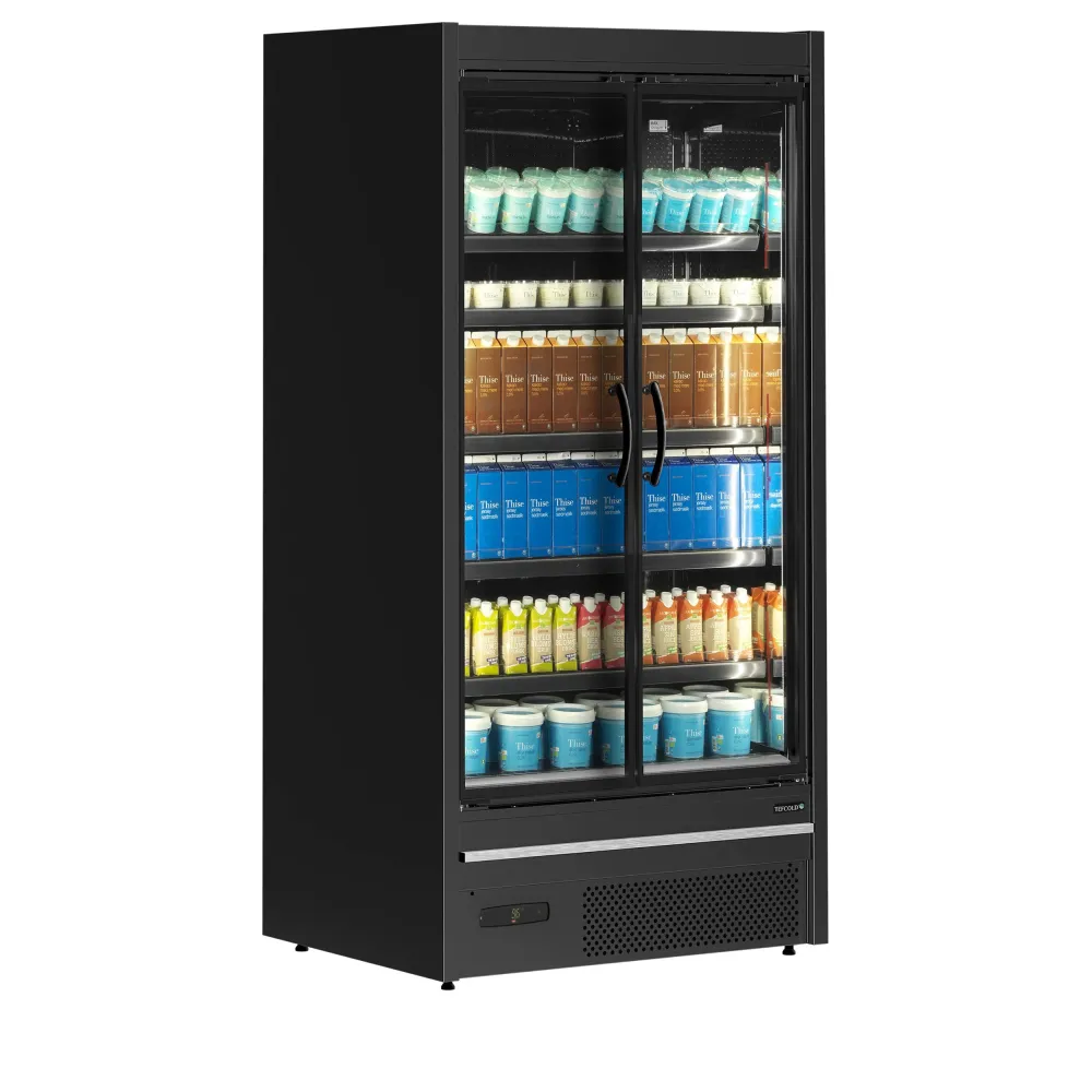 Vitrine réfrigérée TEFCOLD MDCB937HB à portes battantes