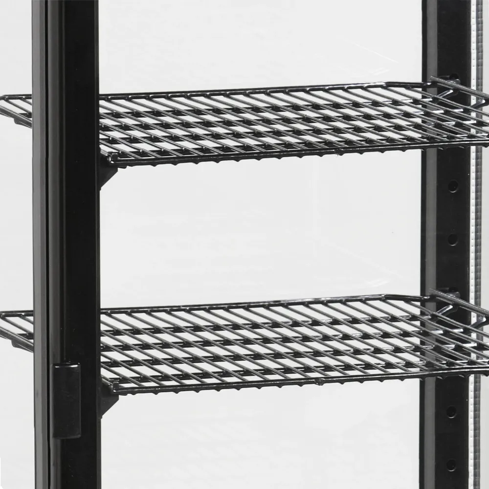Vitrine réfrigérée TEFCOLD UPD80-BLACK noire 80 L