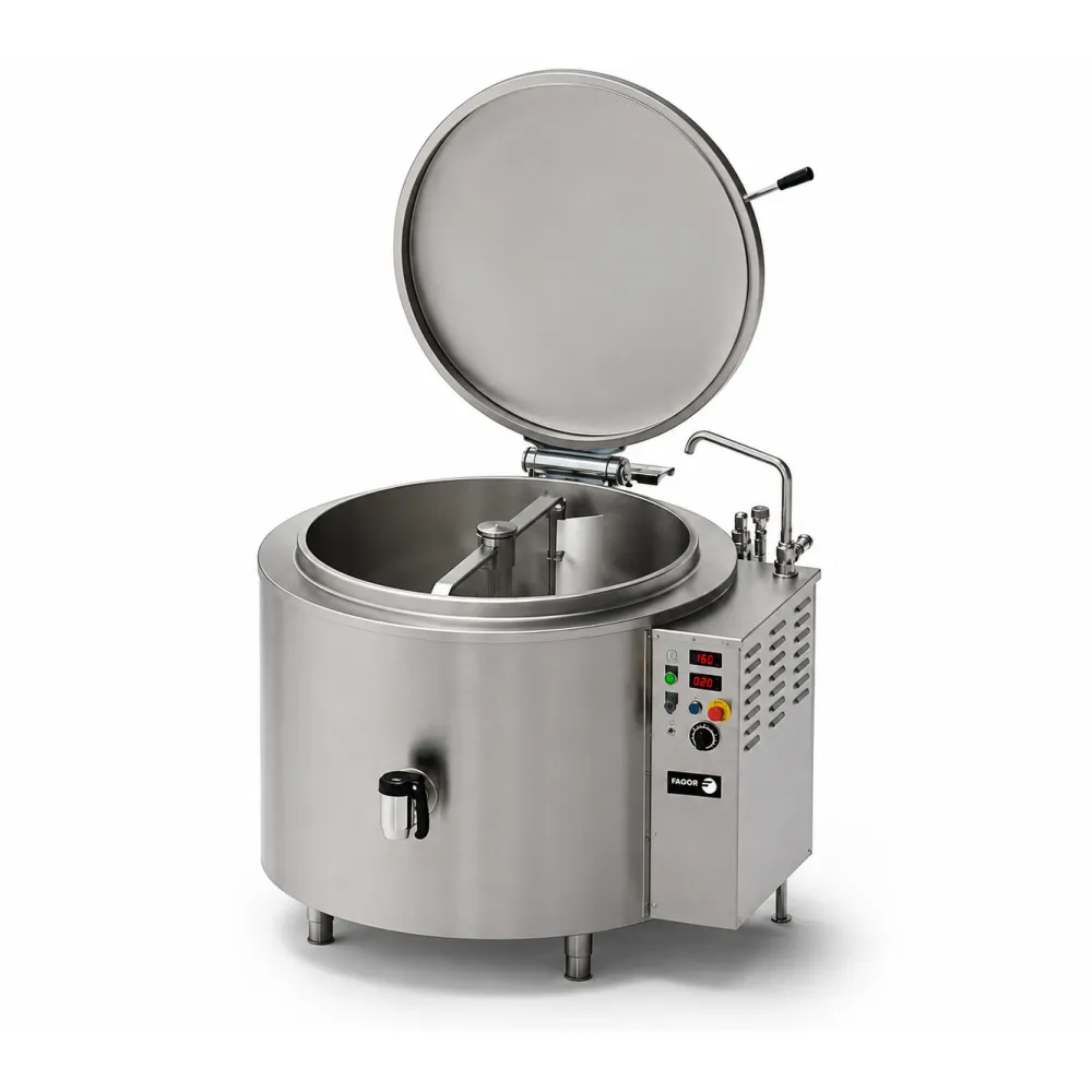 Chaudron électrique à chauffage indirect sous pression 200 L FAGOR MCIE-200 A M