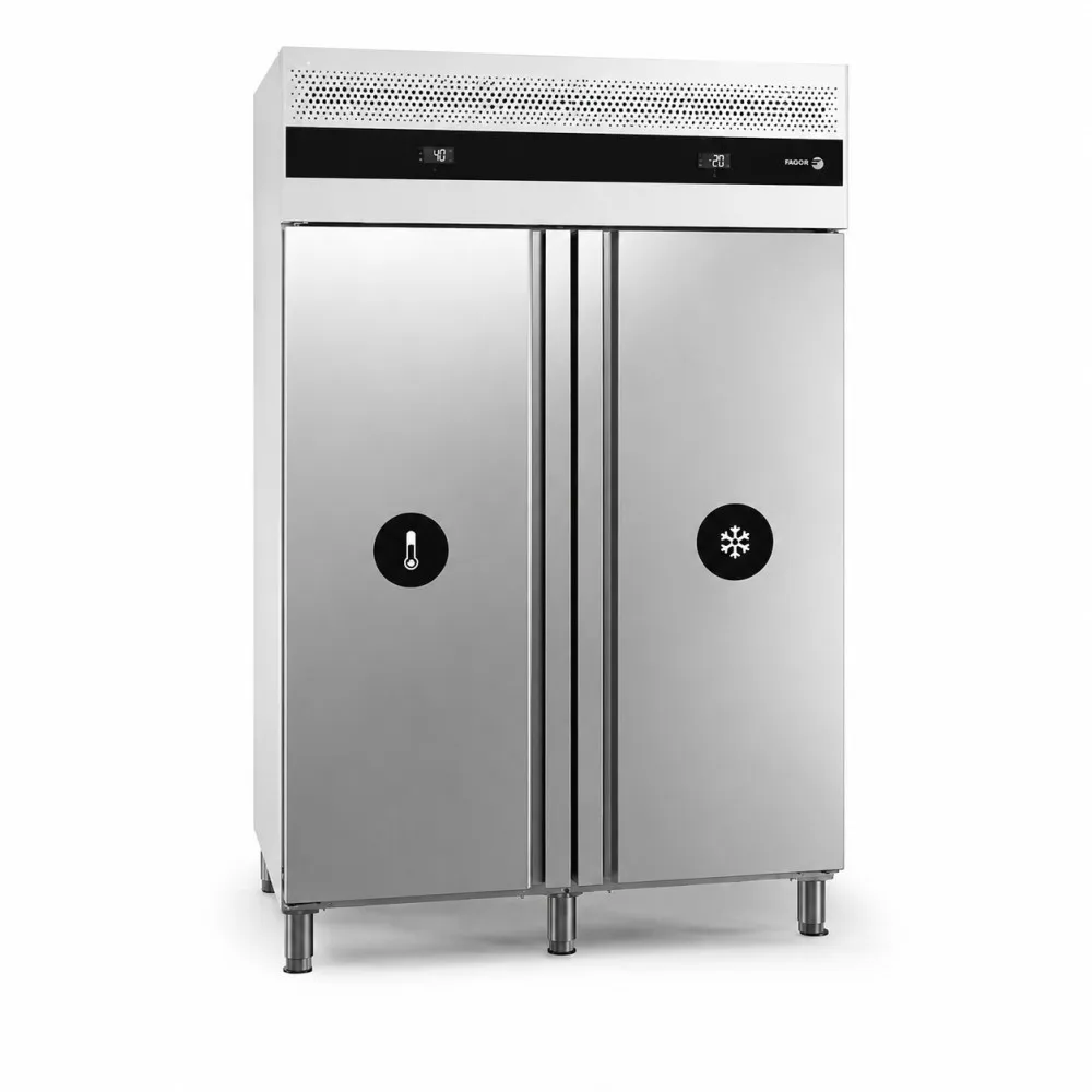 Réfrigérateur professionnel deux zones FAGOR CUD-22G/M 1220 L