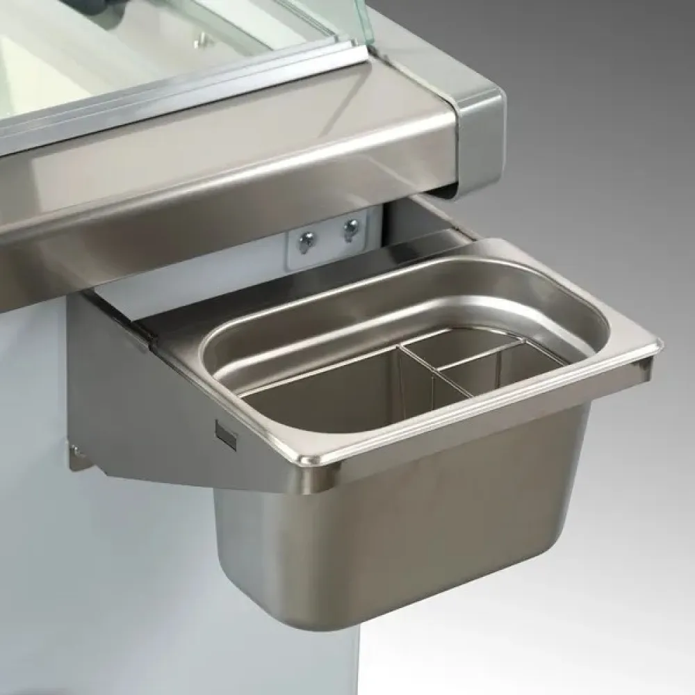 Vitrine réfrigérée pour glaces 400 L SCANDOMESTIC SIC9WBL