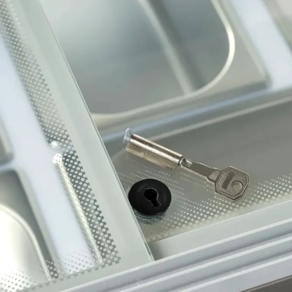 Vitrine réfrigérée pour glaces 400 L SCANDOMESTIC SIC9WBL