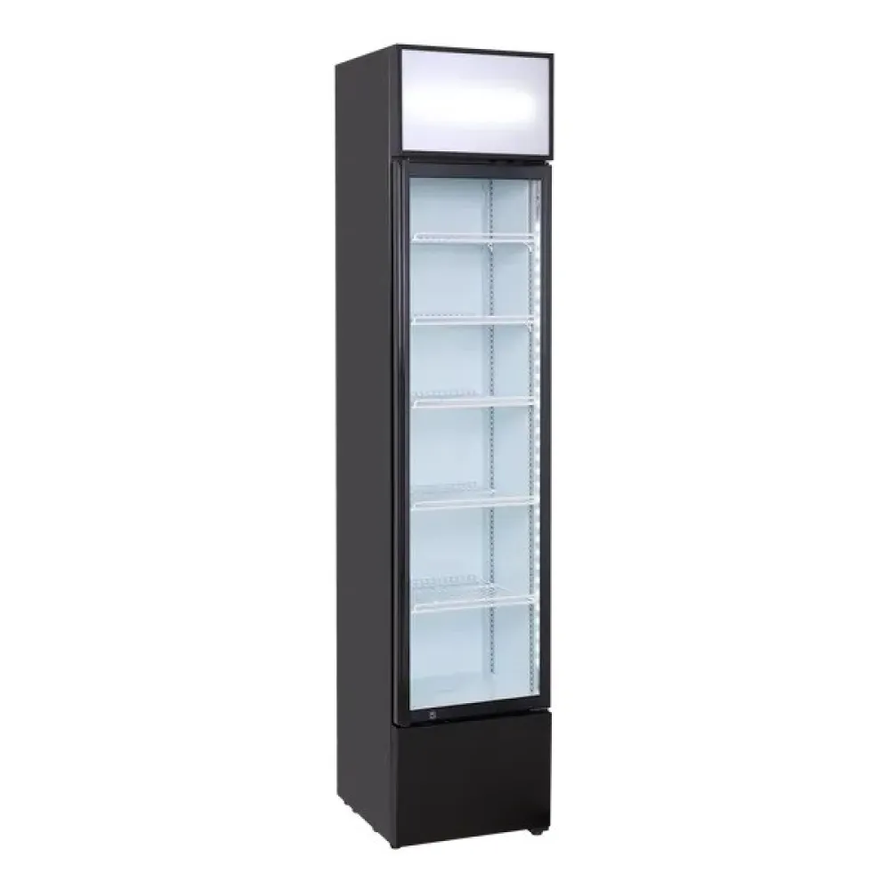 Vitrine réfrigérée 160 L SCANDOMESTIC DCC217BWD