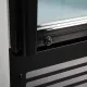 Vitrine réfrigérée 160 L SCANDOMESTIC DCC217WD pour présentation de bouteilles et canettes