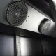 Vitrine réfrigérée professionnelle DC1300BSLD noire SCANDOMESTIC