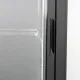 Vitrine réfrigérée professionnelle DC1300BSLD noire SCANDOMESTIC