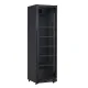 Réfrigérateur vitrine professionnel 392 L SCANDOMESTIC DC430BD noir