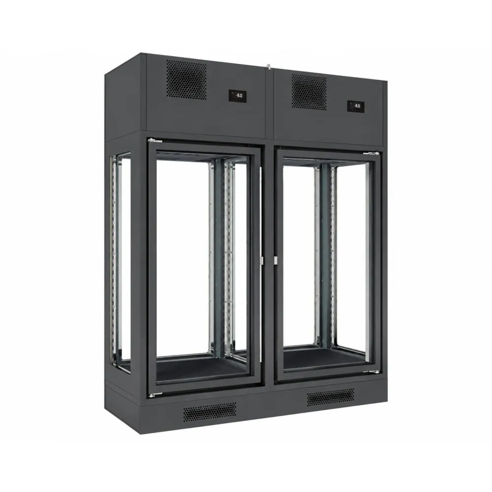 Armoire réfrigérée à vin professionnelle FAGOR FWC-2602-T2-C-LR-W-BLA noire