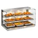 Vitrine chauffante avec portes coulissantes 4 GN1/1 DDHVC7-S-3-4