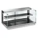 Vitrine chauffante avec portes coulissantes 4 GN1/1 DDHVC7-S-CL-2-4