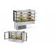 Vitrine réfrigérée, portes battantes 2 GN1/1 DROP-IN DDRVC7-H-CP-3-2