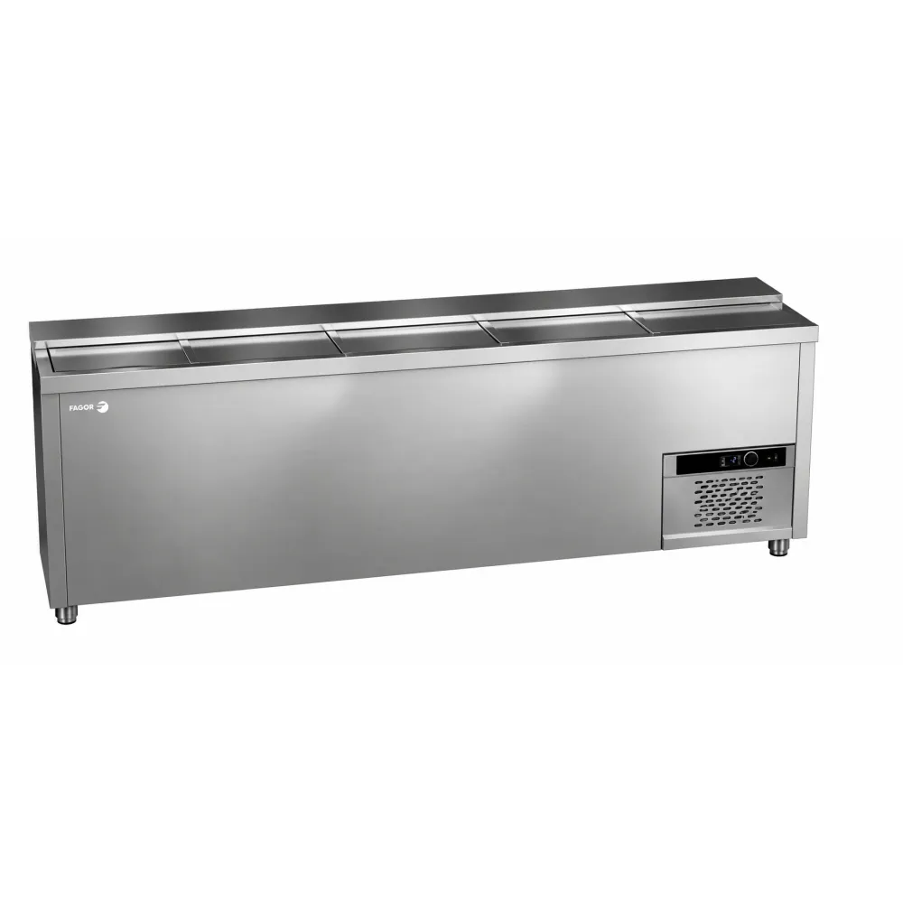 Réfrigérateur de bar à chargement par le haut 696L TLC-5 SS