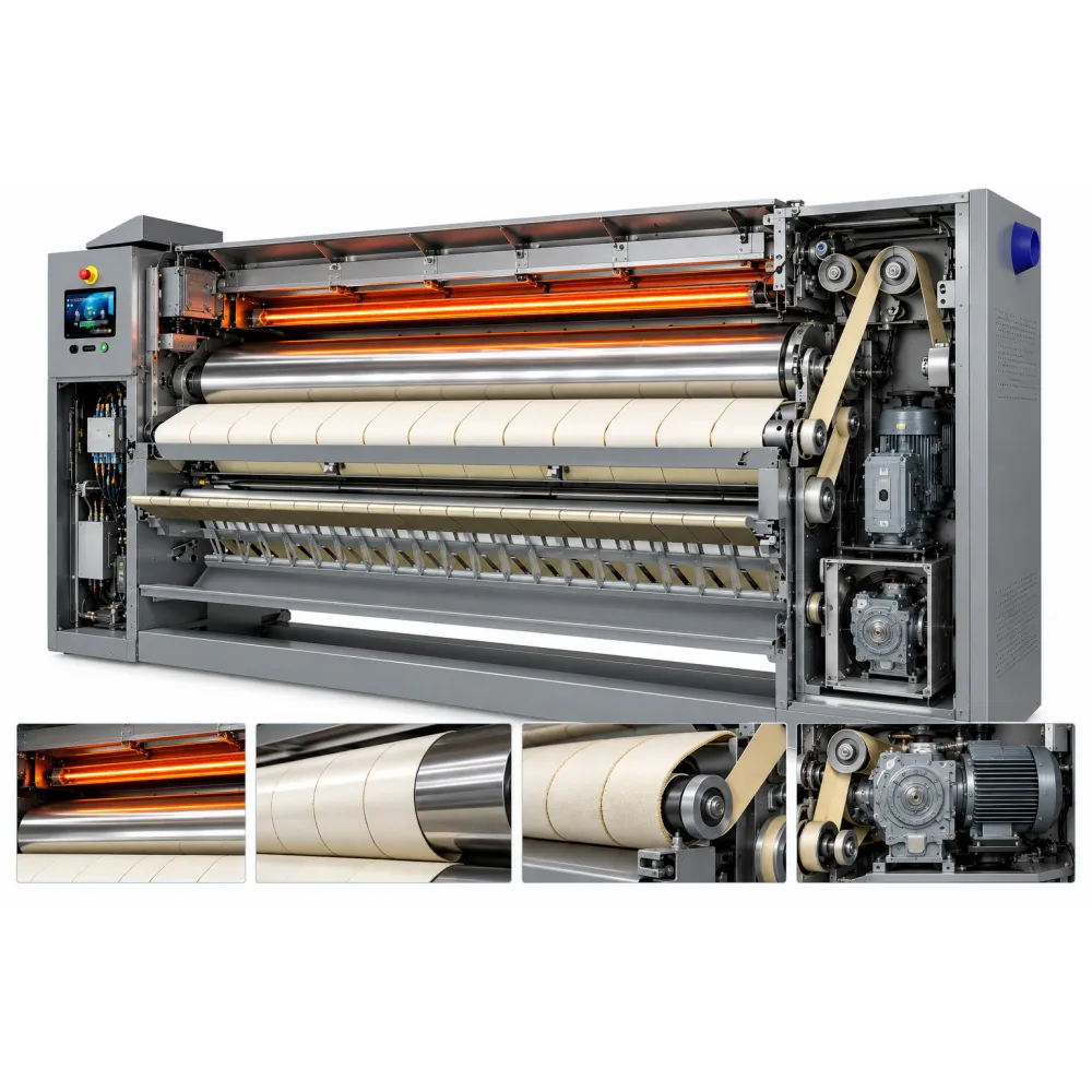 Repasseuse à rouleau, high performance ELECTRIC MII-20E ET2