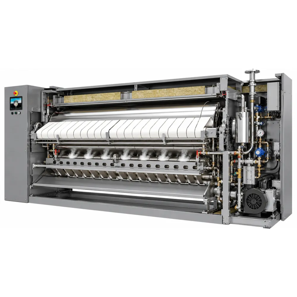 Repasseuse à rouleau, high performance STEAM GII-33S ET2