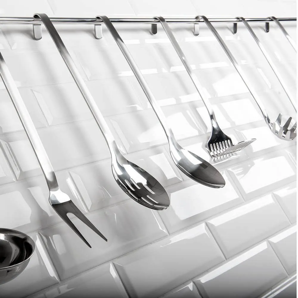 Cuillère de service perforée en inox 40 cm Stalgast 320030