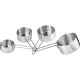 Jeu de cuillères mesureuses professionnelles Stalgast 506015