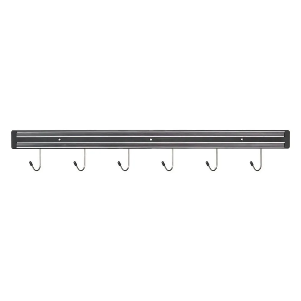 MAGNETIC STRIP WITH HOOKS 60 cm