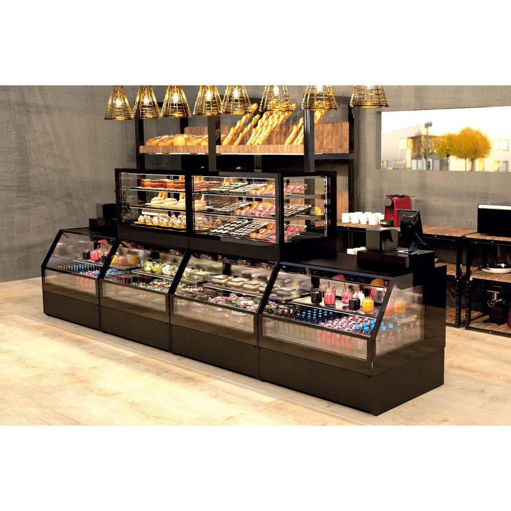 Vitrine neutre/chauffante INTEGRA Combi CON5C