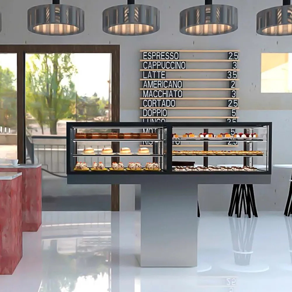 Vitrine réfrigérée sans groupe frigorifique INTEGRA REMOTO 60/90RZ