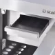 Grill professionnel à gaz Stalgast 9733030 avec pierres de lave 16 kW
