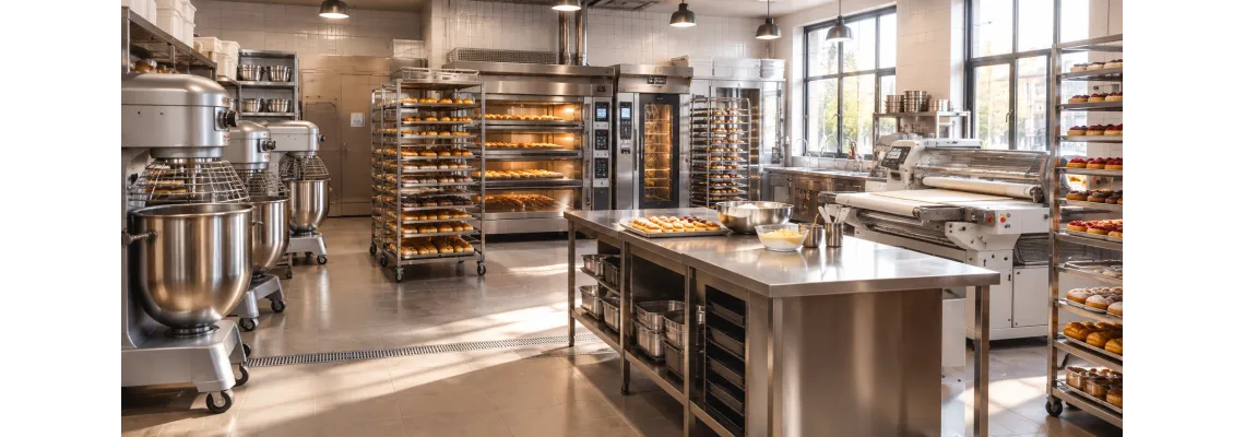 Équipements pour la pâtisserie : d’un petit atelier à une production professionnelle