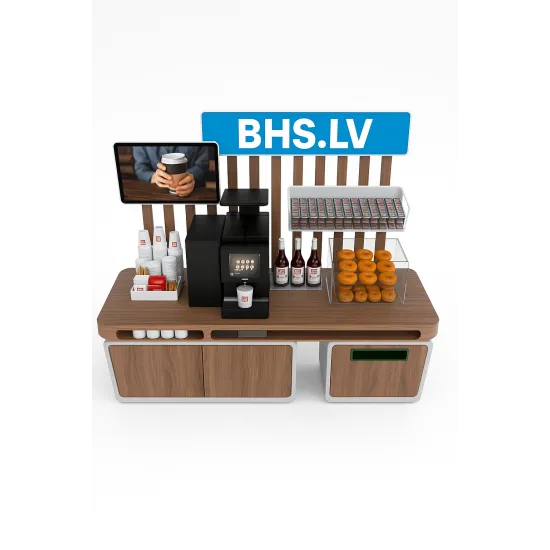 Espace de service du café