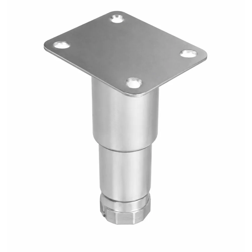 Pied réglable à visser hexagonal Novameta K-KP-100x80-REG-304