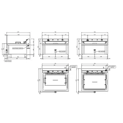Friteuse électrique EF20BP 18-20L