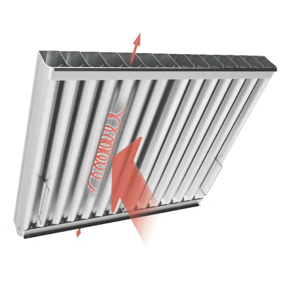 Hotte d’extraction avec apport d’air HPPD 1200