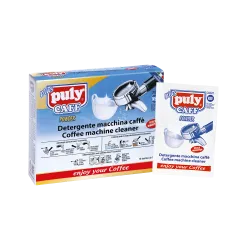 Nettoyant pour machines à café – groupes, vannes de vidange et porte-filtres