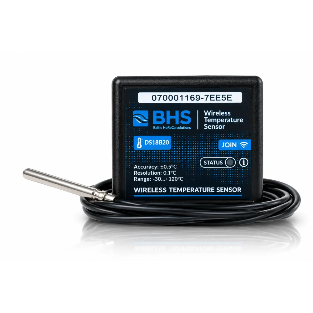 BHS Capteur de température sans fil avec sonde BBDS18B20