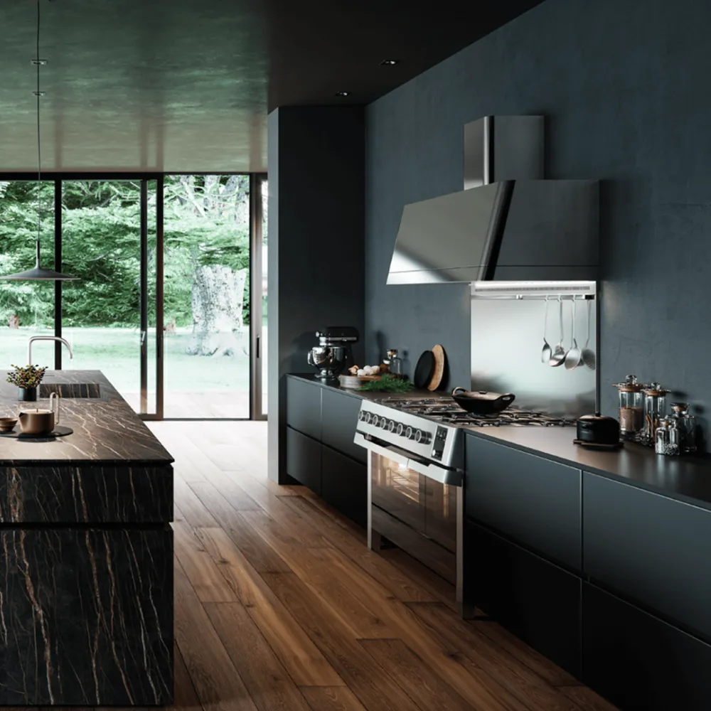 Range Panoramagic PM128DS3 avec 8 brûleurs